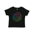 thumbnail image 1 of Inktastic Pi Day Pi Numerals in Rainbow Spiral Boys or Girls Baby T-Shirt, 1 of 5