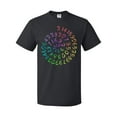 thumbnail image 1 of Inktastic Pi Day Pi Numerals in Rainbow Spiral T-Shirt, 1 of 5