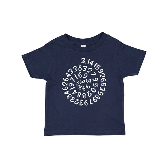 Inktastic Pi Day Pi Numerals in Spiral Boys or Girls Baby T-Shirt