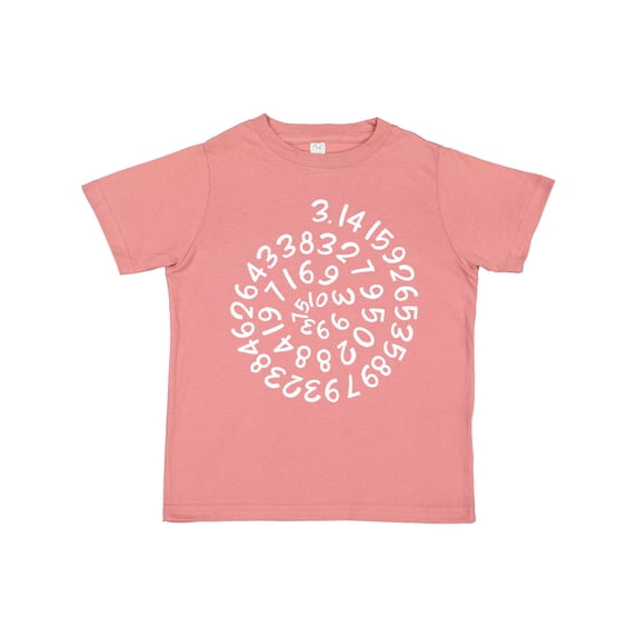 Inktastic Pi Day Pi Numerals in Spiral Boys or Girls Toddler T-Shirt