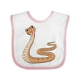 thumbnail image 1 of Inktastic Pi-thon Pi Day Python Pun Snake Boys or Girls Baby Bib, 1 of 4