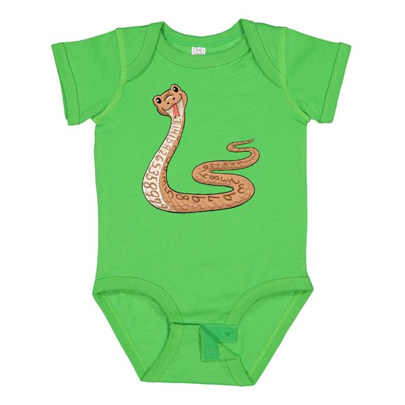 Inktastic Pi-thon Pi Day Python Pun Snake Boys or Girls Baby Bodysuit