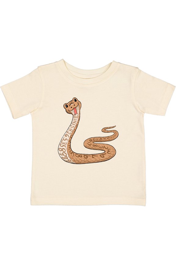 Pi-thon Pi Day Python Pun Snake Boys or Girls Baby T-Shirt