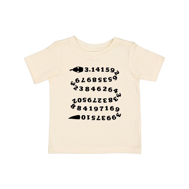 Inktastic Pi-thon Pi Day Python Pun Snake Boys or Girls Baby T-Shirt
