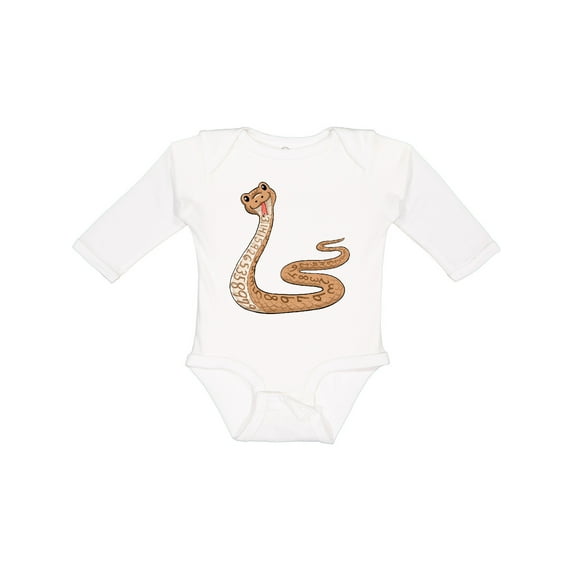 Inktastic Pi-thon Pi Day Python Pun Snake Boys or Girls Long Sleeve Baby Bodysuit