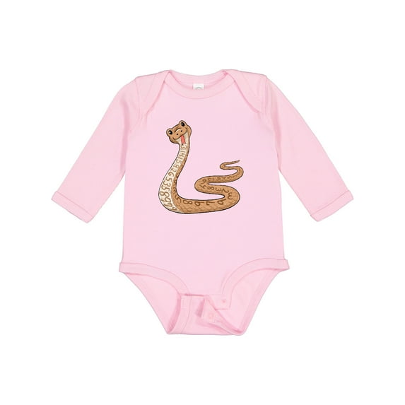 Inktastic Pi-thon Pi Day Python Pun Snake Boys or Girls Long Sleeve Baby Bodysuit