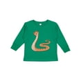 thumbnail image 1 of Inktastic Pi-thon Pi Day Python Pun Snake Boys or Girls Long Sleeve Toddler T-Shirt, 1 of 5