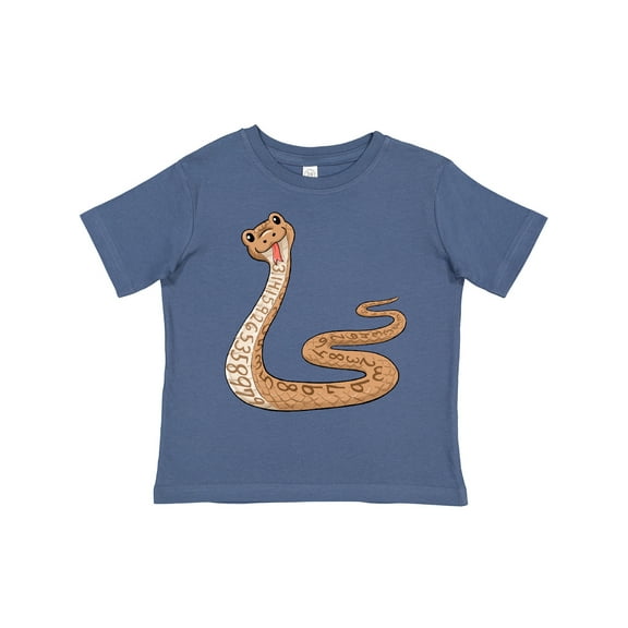 Inktastic Pi-thon Pi Day Python Pun Snake Boys or Girls Toddler T-Shirt