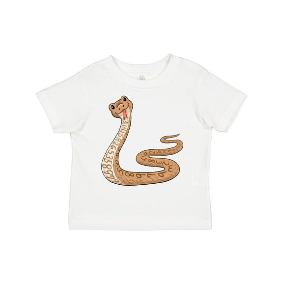 Inktastic Pi-thon Pi Day Python Pun Snake Boys or Girls Toddler T-Shirt