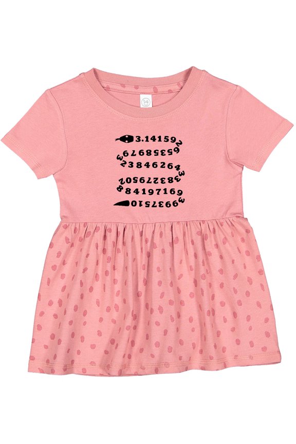 Pi-thon Pi Day Python Pun Snake Girls Baby Dress