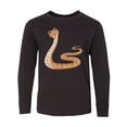 thumbnail image 1 of Inktastic Pi-thon Pi Day Python Pun Snake Long Sleeve Youth T-Shirt, 1 of 5