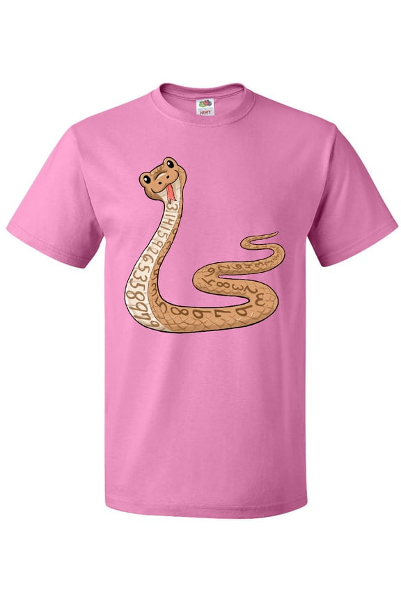 Pi-thon Pi Day Python Pun Snake T-Shirt