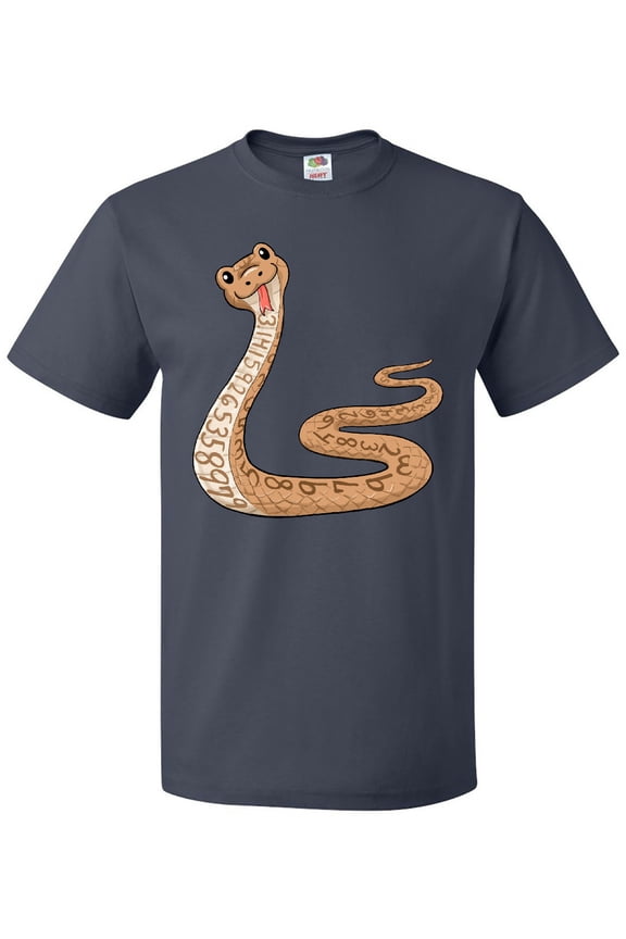 Pi-thon Pi Day Python Pun Snake T-Shirt
