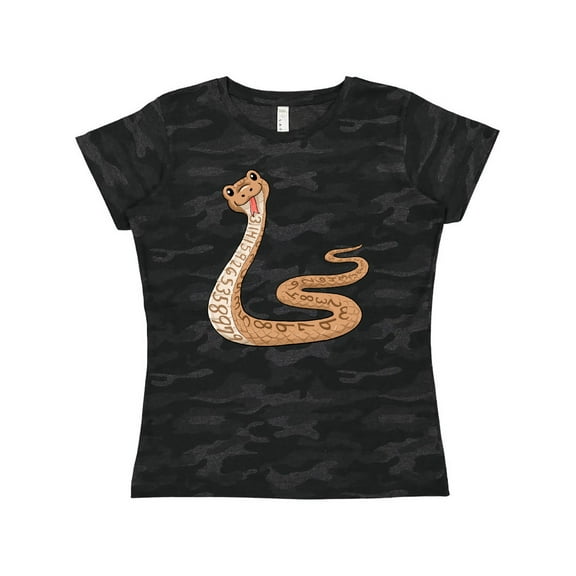 Inktastic Pi-thon Pi Day Python Pun Snake Women's T-Shirt