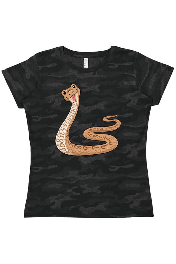 Pi-thon Pi Day Python Pun Snake Women's T-Shirt