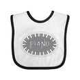 thumbnail image 1 of Inktastic Piano Keys Oval Boys or Girls Baby Bib, 1 of 4