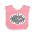 thumbnail image 1 of Inktastic Piano Keys Oval Boys or Girls Baby Bib, 1 of 4