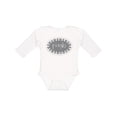 thumbnail image 1 of Inktastic Piano Keys Oval Boys or Girls Long Sleeve Baby Bodysuit, 1 of 5