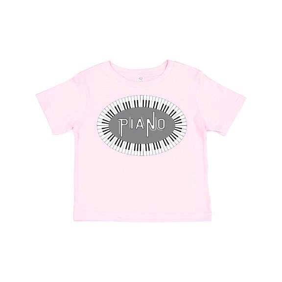 Inktastic Piano Keys Oval Boys or Girls Toddler T-Shirt