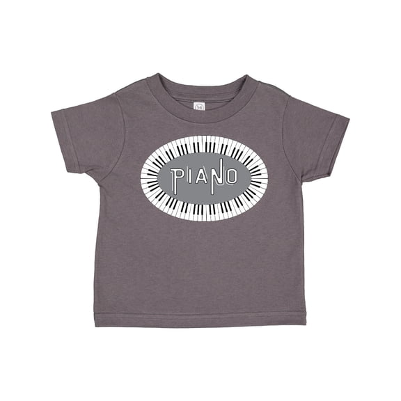 Inktastic Piano Keys Oval Boys or Girls Toddler T-Shirt