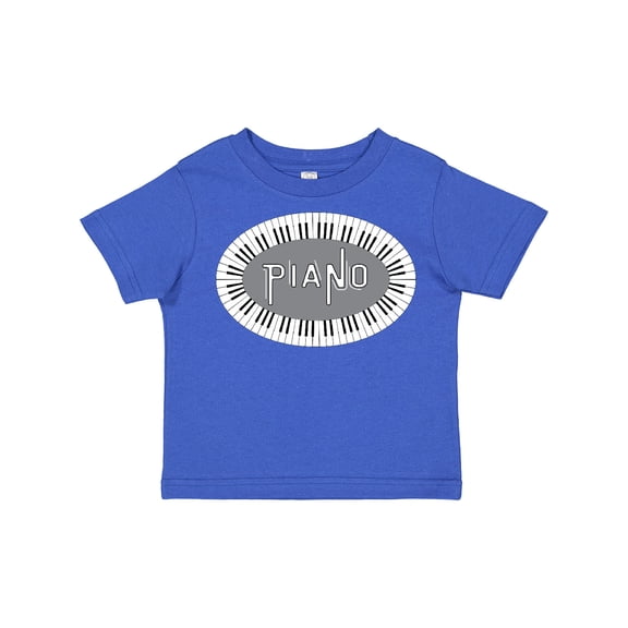 Inktastic Piano Keys Oval Boys or Girls Toddler T-Shirt