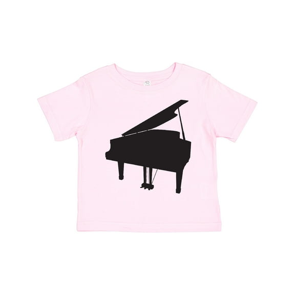 Inktastic Piano Silhouette Boys or Girls Toddler T-Shirt