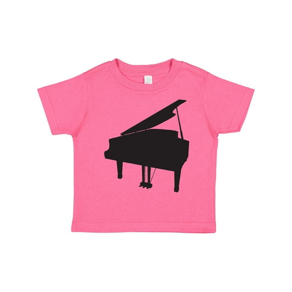 Inktastic Piano Silhouette Boys or Girls Toddler T-Shirt