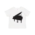 thumbnail image 1 of Inktastic Piano Silhouette Boys or Girls Toddler T-Shirt, 1 of 5
