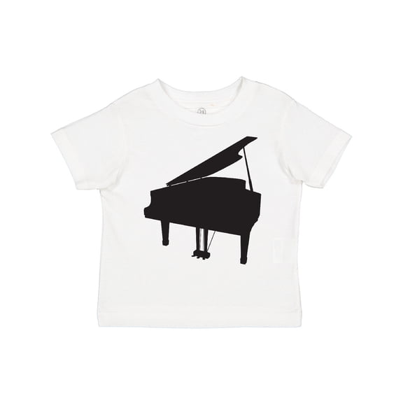 Inktastic Piano Silhouette Boys or Girls Toddler T-Shirt