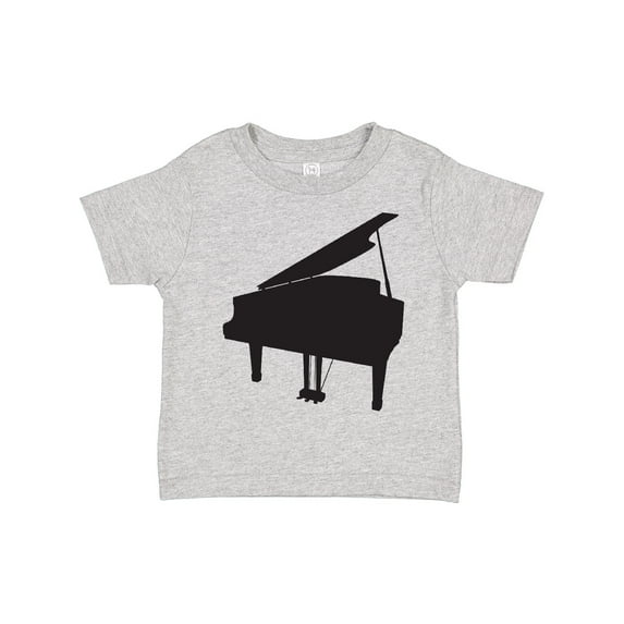 Inktastic Piano Silhouette Boys or Girls Toddler T-Shirt