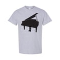 thumbnail image 1 of Inktastic Piano Silhouette T-Shirt, 1 of 5