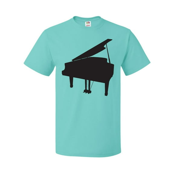 Inktastic Piano Silhouette T-Shirt