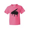 thumbnail image 1 of Inktastic Piano Silhouette Youth T-Shirt, 1 of 5