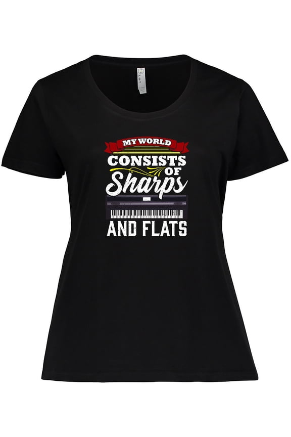 Piano Student Gift Women's Plus Size T-Shirt