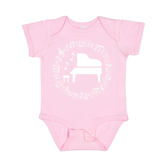 Inktastic Piano Student Music Teacher Gift Idea Boys or Girls Baby Bodysuit