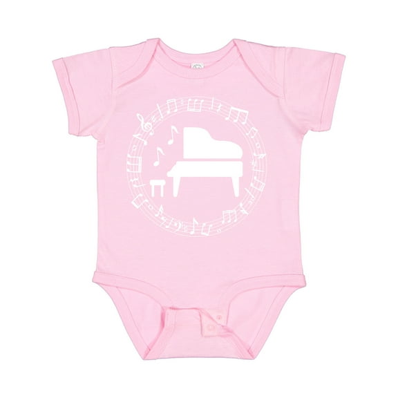 Inktastic Piano Student Music Teacher Gift Idea Boys or Girls Baby Bodysuit