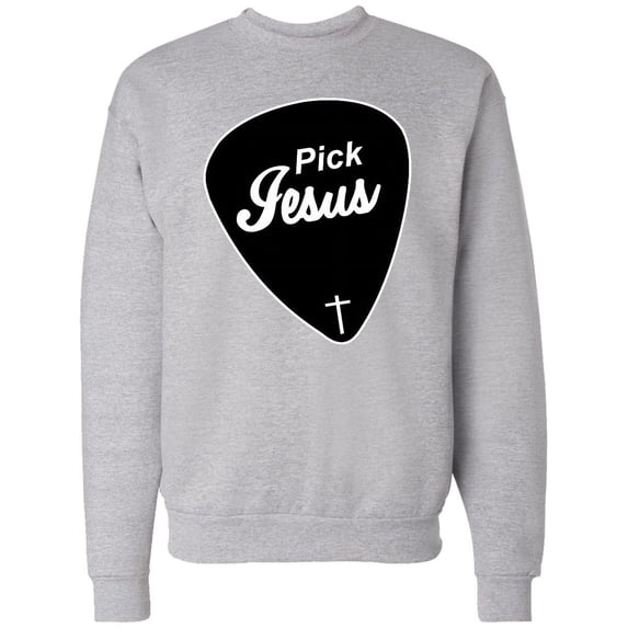 Inktastic Pick Jesus Christian Adult Sweatshirt