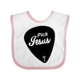 thumbnail image 1 of Inktastic Pick Jesus Christian Boys or Girls Baby Bib, 1 of 4