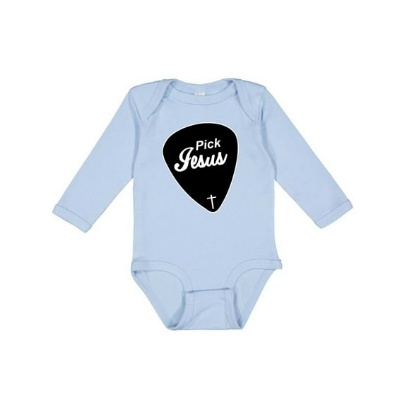 Inktastic Pick Jesus Christian Boys or Girls Long Sleeve Baby Bodysuit