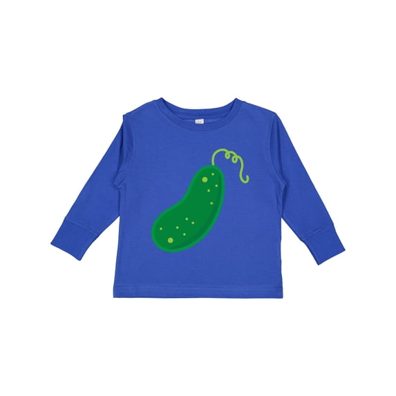 Inktastic Pickle Boys or Girls Long Sleeve Toddler T-Shirt
