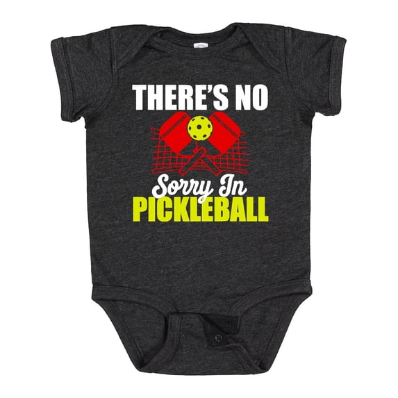 Inktastic Pickleball Boys or Girls Baby Bodysuit