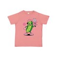 thumbnail image 1 of Inktastic Pickleball Cute Girly Pickle Girls Toddler T-Shirt, 1 of 5