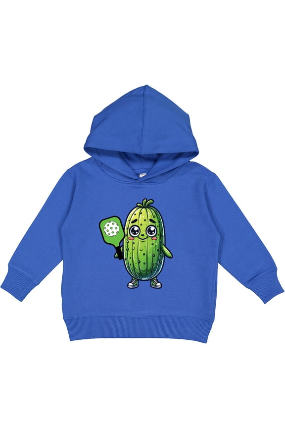 Pickleball Funny Pickle Toddler Hoodie