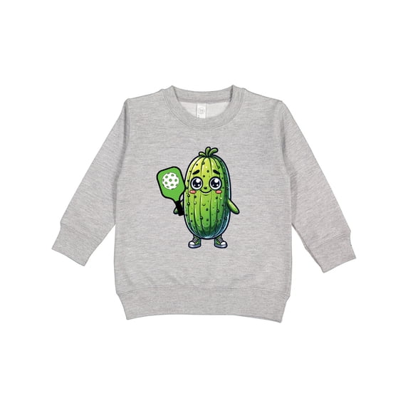 Inktastic Pickleball Funny Pickle Toddler Sweatshirt
