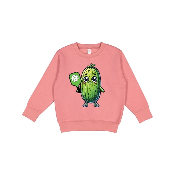 Inktastic Pickleball Funny Pickle Toddler Sweatshirt