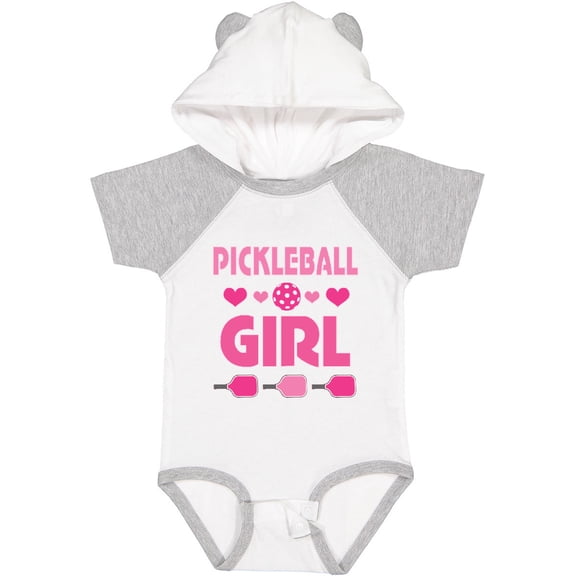 Inktastic Pickleball Girl Girls Baby Bodysuit