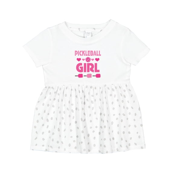 Inktastic Pickleball Girl Girls Baby Dress