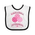 thumbnail image 1 of Inktastic Pickleball Princess Cute Girls Baby Bib, 1 of 4