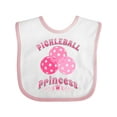 thumbnail image 1 of Inktastic Pickleball Princess Cute Girls Baby Bib, 1 of 4