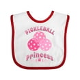 thumbnail image 1 of Inktastic Pickleball Princess Cute Girls Baby Bib, 1 of 4